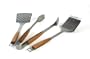 Charcoal Companion 3-Piece Pacific Bamboo Barbecue Tool Set