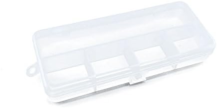 1 PCS Clear Beads Makeup Box 06725 Nail Art Small Parts Plastic Transparent Case Storage Organizer Containers Tackle Box