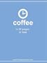 Coffee in 30 Pages or Less