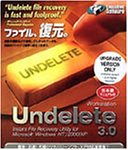 Undelete 3.0 for Windows NT/2000/XP Workstationバージョン 英語版 アップグレード