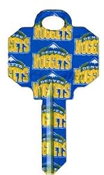 Denver Nuggets Schlage SC1 House Key