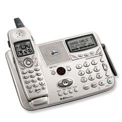 At&T Cordless Speakerphone Digital Answering System with Talking Caller ID 00370 / ATT00370