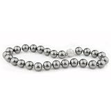 WILLOW PEARLES: *VOYAGEUR 14MM PEWTER PEARLE NECKLACE*