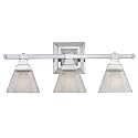 Sea Gull Lighting 40041-05 Buckingham Three-Light Vanity, Chrome Finish