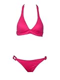 Rampage Fuschia Halter Bikini w/Side Buckles XS