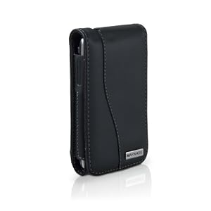 Marware CEO Flip Vue Leather Flip Top Holster for iPhone 3G, 3G S (Black)