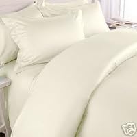 1200 Series 4pc KING SIZE Microfiber Bed Sheet Set,Deep Pocket, CREAM