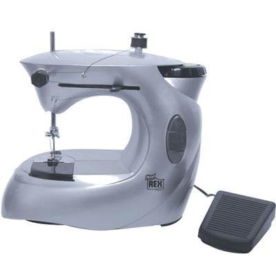 New Smartek Usa Mini Rex Cordless Sewing Mach 4 Aa Batteries Double-Stitch Lockstitch Ul Ac Adapter