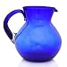 Glass pitcher, 'Cobalt Light'