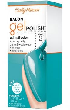 Sally Hansen Salon Pro Gel, #370 for Teal, .25 Fl Oz