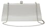 La Regale Rhinestone Ball Satin Clutch