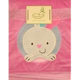 2 Ply Blanket Crib Throw Pink