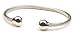 Sabona Professional Steel Twist Magnetic Bracelet w/ Silver Balls, Size L
