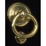 Round Door Knocker ( Brass ) ( 7 &acute; H x 4 1 / 2 &acute; W x 2 1 / 4 &acute; D ) - B0012C6CUW
