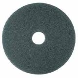 (Price/CT)Cleaner Pad, Removes Dirt/Spills/Scuffs, 12, 5/CT, Green