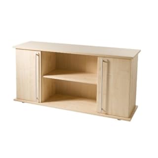 Sideboard Hammerbacher Büro 166 cm 2 Türen Holz Dekor wählbar, Dekor:Ahorn