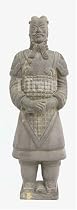 Terracotta Soldier Statue General 16in Tall