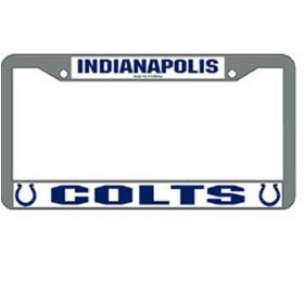 Indianapolis Colts Chrome Frame