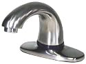 Technical Concepts Milano Satin Nickel SST Auto Faucet - w/8" Cover Plate, Center Set
