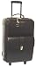 Leather Laptop Brief Carry-on - Black