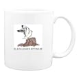 Mug with kittiwake, black-legged, bird