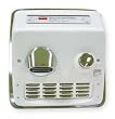 Dayton 1GVL6 Hand Dryer, Recessed, White, Push Button