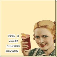 surely it must be five o'clock somewhere Sticky Notes by anne taintor