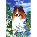 image 2 - Sheltie House Flag by GR8 Dogs Multi 25