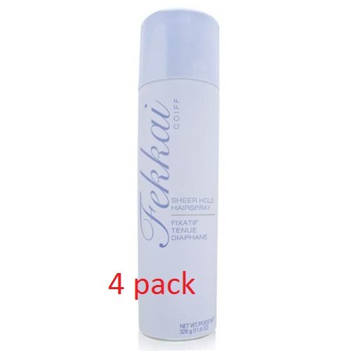 Fekkai Coiff Sheer Hold Hairspray, 11.6 Ounce (4 pack)