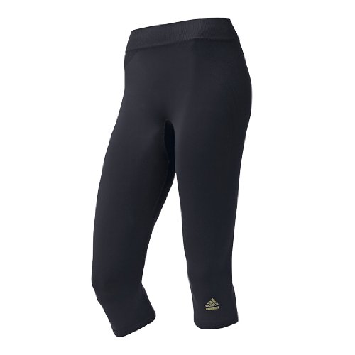 ADIDAS 3/4 Tights Frauen, schwarz, XS