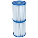 2PK BESTWAY LAY-Z-SPA/SWIMMING POOL FILTER CARTRIDGES!