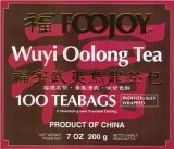 All Natural Foojoy Wuyi Oolong (Wu Long) Weight Loss Tea 100 Tea Bags