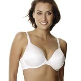 Playtex Women's Side Smoothing Plunge Underwire Bra,White,44 DD