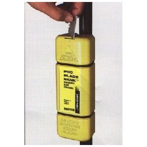 PHC Blade Bank Hi-Vis Yellow Recycled Plastic BB00209B00204PC0M : image