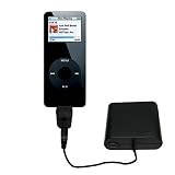 Emergency AA Battery Charge Extender for the Apple Nano (2GB) - Gomadic Brand w/ TipExchange Technology