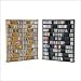 Wood Technology MM-1200 Oak Hardwood Multi-Media Storage Unit, Holds 1200 CDs or 602 DVDs (Color: Oak)