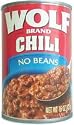 Wolf Chili without Beans 15 oz. - 12 Unit Pack