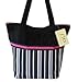 Tote Handbag Color: Black and Pink
