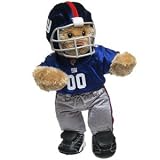 Build-A-Bear Workshop Curly Teddy in New York Giants Uniform