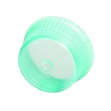 Bio Plas 6715 16mm Uni-Flex Safety Caps for Culture Tubes and Test Tubes, Green (Pack of 1000)