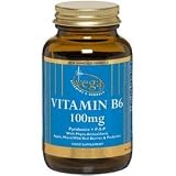 Vega Vitamin B6 (Pyridoxine + P-5-P) 100mg - 120 Cap