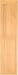 16x43 Exterior White Pine 2 Shutter Raised Panel Blinds [CAPITOL CITY LUMBER]