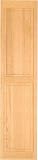 16x43 Exterior White Pine 2 Shutter Raised Panel Blinds [CAPITOL CITY LUMBER]