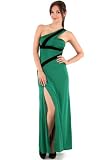 GREEN BLACK Maxi floral long cocktail dress size 8, 10 12 for summer spring wedding prom, evening gown, ONE SHOULDER CROSSTUBE STRAPLESS DRESS MASI NECK FULL LENGTH PLEASE MAIL US YOUR SIZE AFTER PURCHASE WE HAVE 8, 10, 12