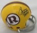 Sonny Jurgensen Autographed/Hand Signed Washington Redskins Mini Helmet with HOF 83 Inscription
