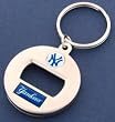 New York Yankees White EZ Bottle Opener Keychain