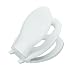 KOHLER K-4732-0 Transitions Quiet-Close Toilet Seat, White