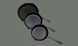 Winco RSK-12 Cast Iron Skillet