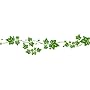 Wandtattoo Efeuranke, Ranke Efeu, 120x30cm, div. F&hellip SHIRTSTADT