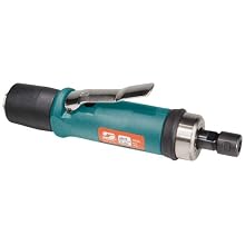 Dynabrade 52278 Straight-Line Die Grinder, 20000 RPM, Extended Rear Exhaust, 1/4-Inch Collet